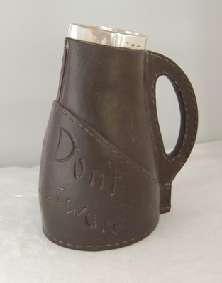 Victorian Doulton Lambeth siliconware jug