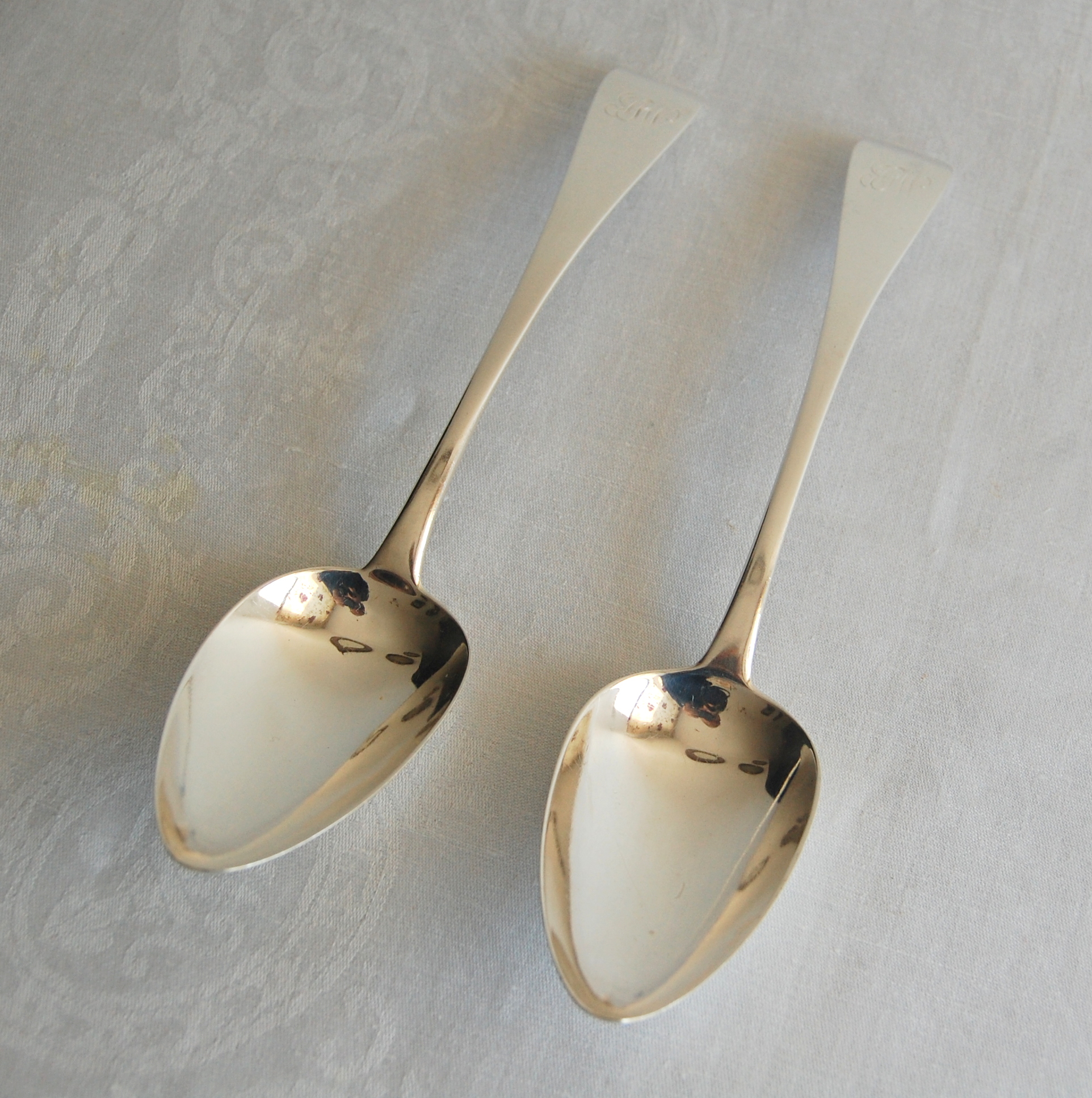 George III serving spoons