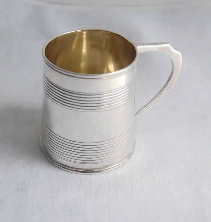George III Silver Christening Can